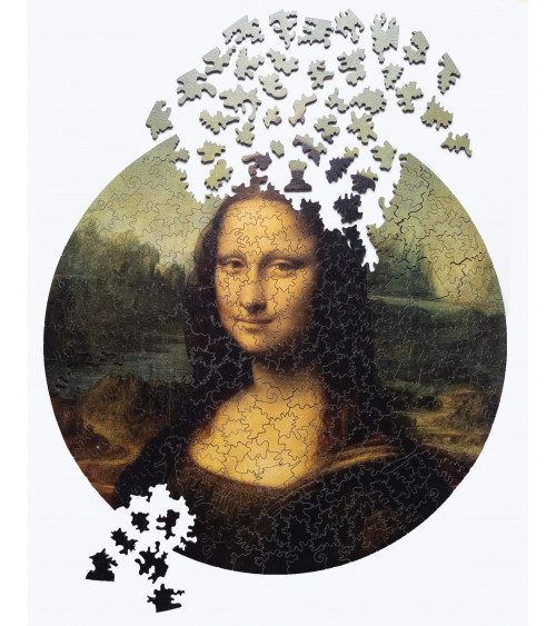 Drewniane Puzzle Mona Lisa 388 szt.