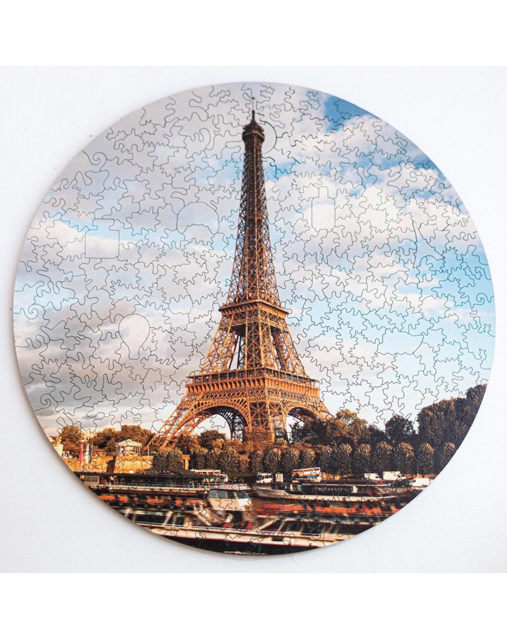 Drewniane Puzzle Wieża Eiffla 388 szt.