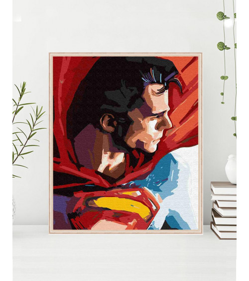 Malowanie po numerach Superman