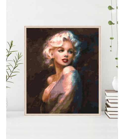 Malowanie po numerach Marilyn Monroe