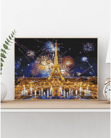 Mozaika diamentowa Paryż