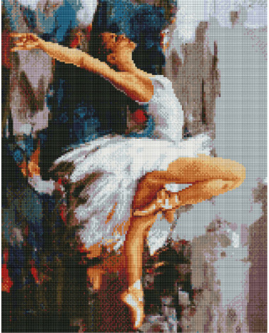 Mozaika diamentowa Taniec