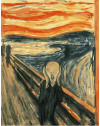 Malowanie po numerach Krzyk Muncha