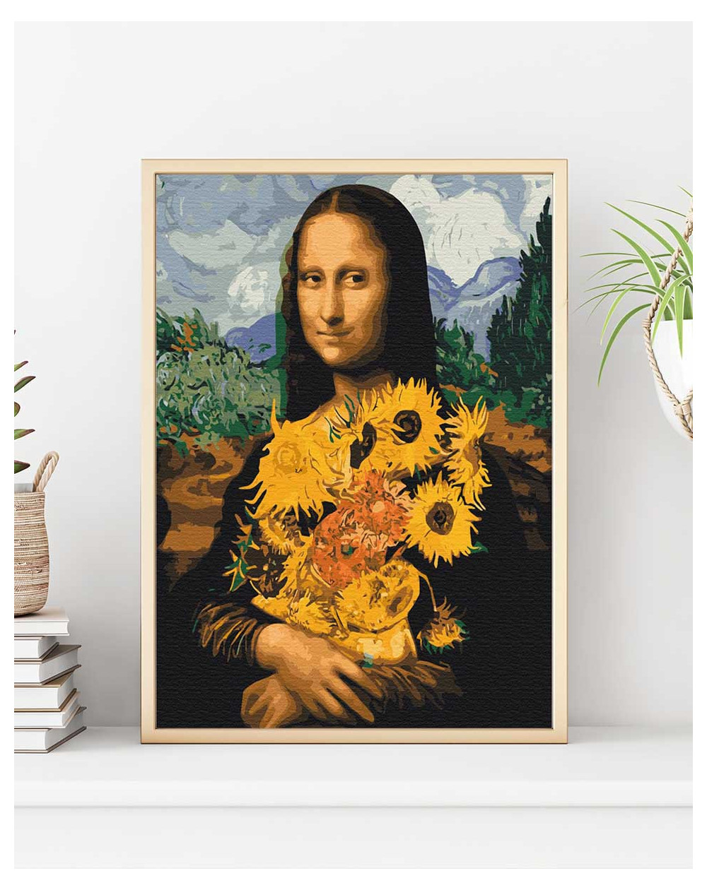 Mona Lisa ze słonecznikami