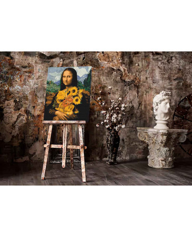 Mona Lisa ze słonecznikami