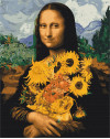 Mona Lisa ze słonecznikami