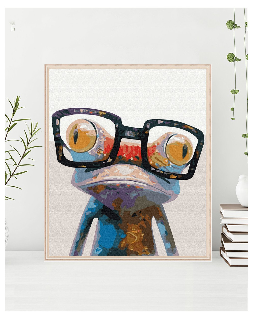 Żaba w okularach