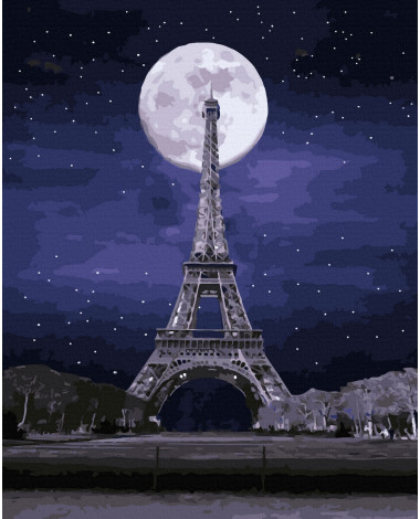 Pełnia księżyca w Paryżu