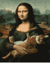 Mona Lisa z kotem