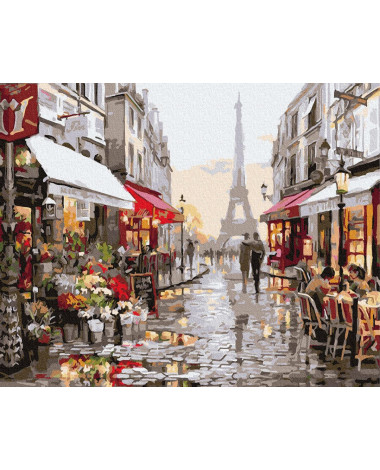 Paryż po deszczu