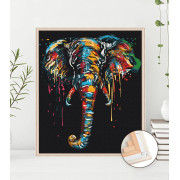 Słoń w kolorach