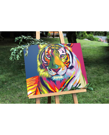 Tygrys. Pop-art