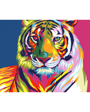 Tygrys. Pop Art