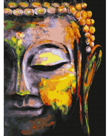 Wielobarwny Budda